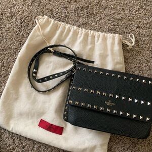 Valentino Black Studded Women's Bag